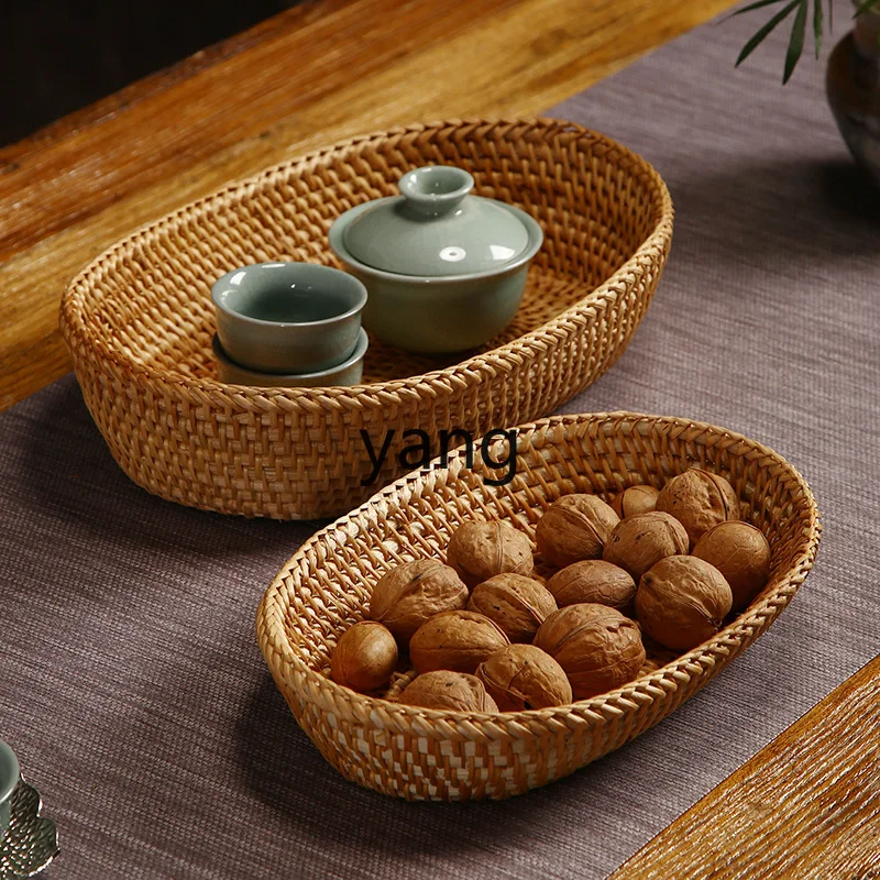 LTT rattan refreshment tray household creative desktop snack storage basket handmade bamboo fruit basket
LTT rattan refreshment tray household creative desktop snack storage basket handmade bamboo fruit basket