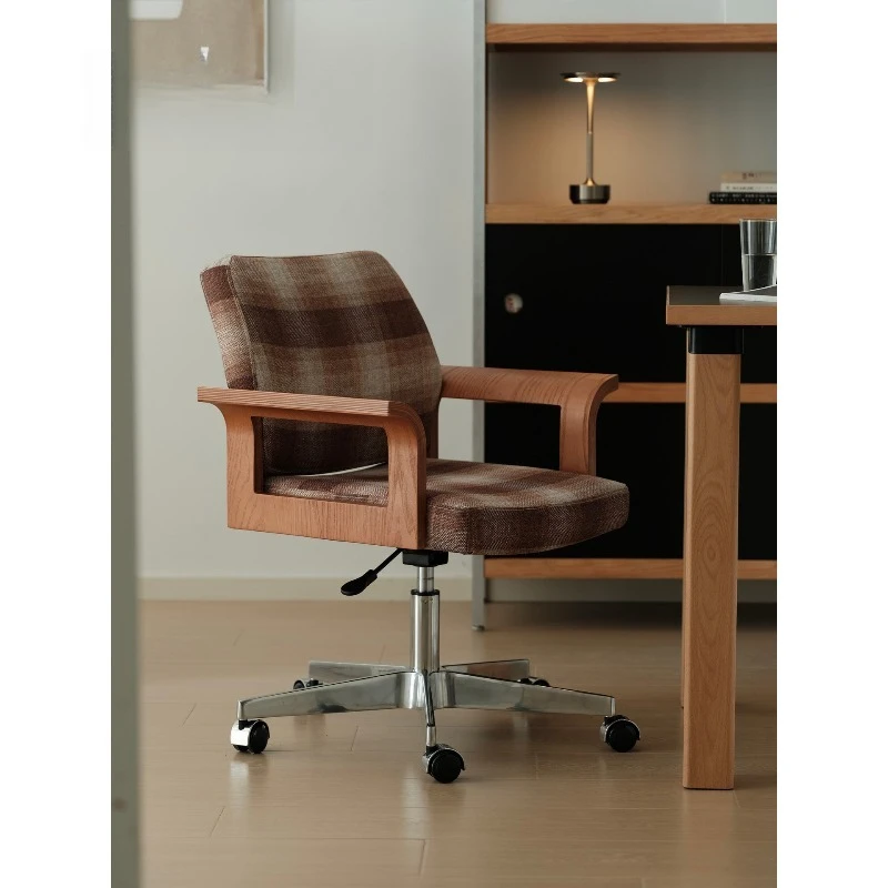 Вращающееся компьютерное кресло в средневековом стиле для дома, спальни, кабинета, с регулировкой высоты, эргономичное офисное кресло, дизайнерское кресло для рабочего стола
Вращающееся компьютерное кресло в средневековом стиле для дома, спальни, кабинета, с регулировкой высоты, эргономичное офисное кресло, дизайнерское кресло для рабочего стола