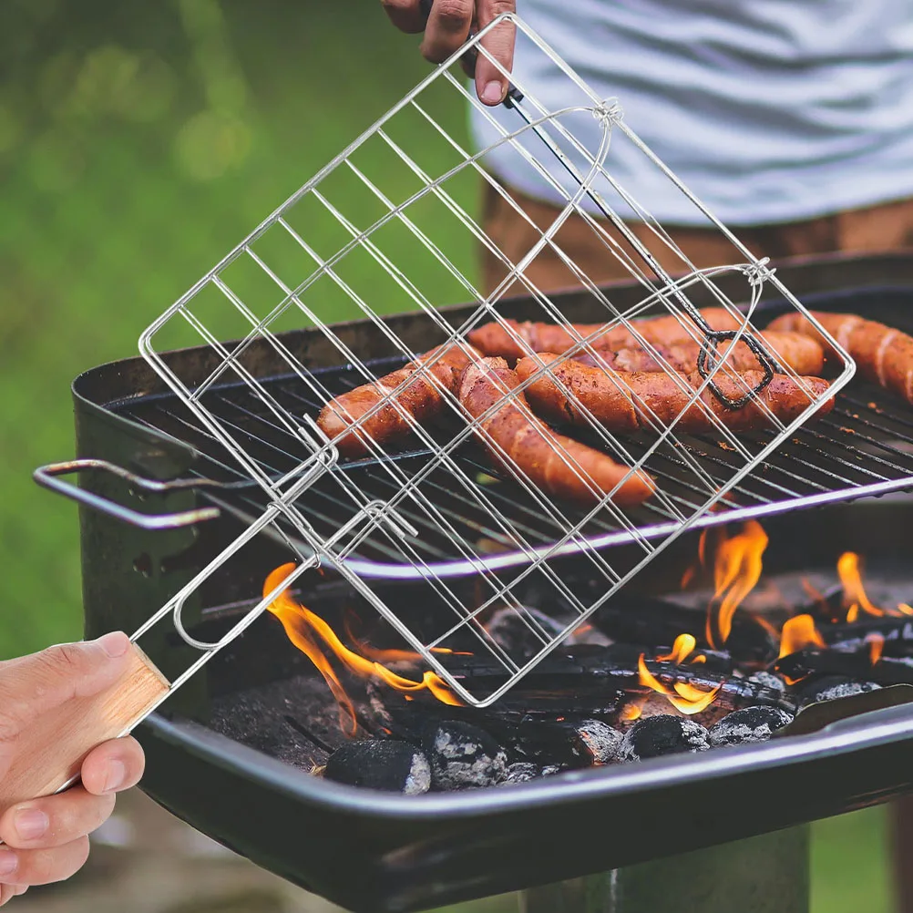 2Pcs Grilled Fish Net BBQ Baskets Portable Camping Stainless Steel H Adjustable Lightweight Outdoor Barbecue Tools Kitchen
2Pcs Grilled Fish Net BBQ Baskets Portable Camping Stainless Steel H Adjustable Lightweight Outdoor Barbecue Tools Kitchen