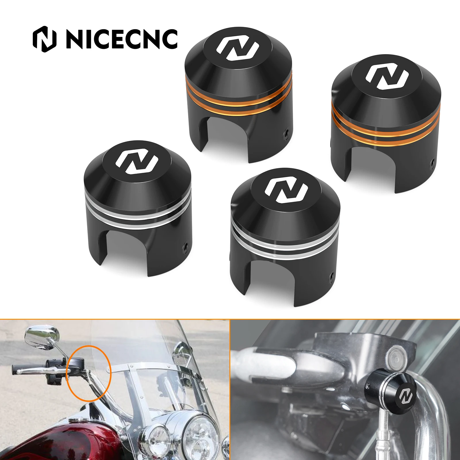 2 Clutch Brake Cable Ferrule Cap Covers for Harley Street Glide/Special FLHX FLHXS Ultra Limited FLHTK Tri Glide Ultra 2014-2020
2 Clutch Brake Cable Ferrule Cap Covers for Harley Street Glide/Special FLHX FLHXS Ultra Limited FLHTK Tri Glide Ultra 2014-2020
