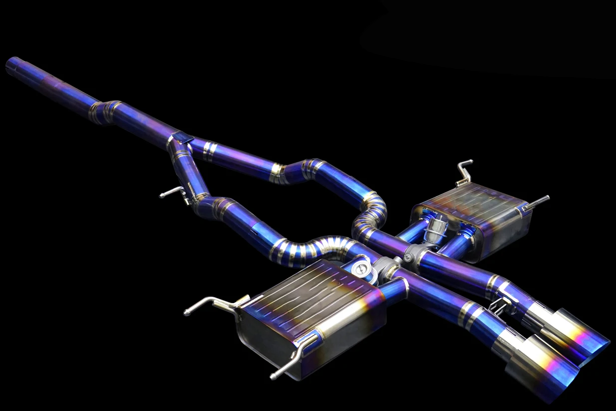 KA Tuning Titanium Catback Exhaust System for Jaguar F-type 2.0T with Muffler Valve And Tips Performance
KA Tuning Titanium Catback Exhaust System for Jaguar F-type 2.0T with Muffler Valve And Tips Performance