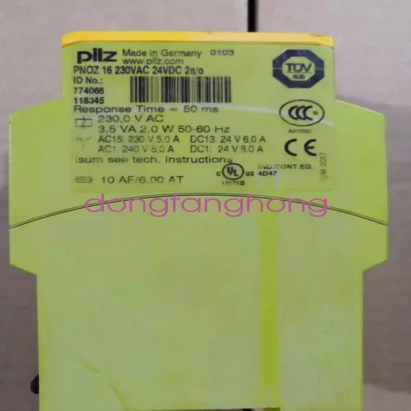 2026 Safety Relay 16 230vac 24vdc 2n/o 774066 New Fedex or Dhl Ups Brand New Original Spot Plc
2026 Safety Relay 16 230vac 24vdc 2n/o 774066 New Fedex or Dhl Ups Brand New Original Spot Plc