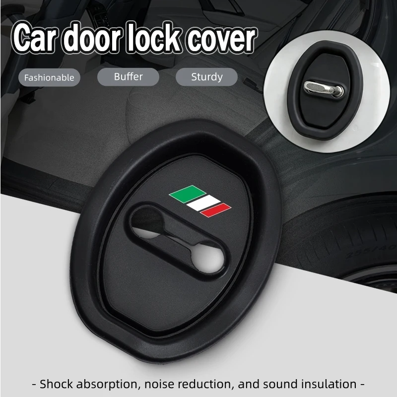 Italian Tri-Color Car Door Lock Silicone Protective Cover Shock-absorbing and noise-reducing car door lock cushion pad Waterproo
Italian Tri-Color Car Door Lock Silicone Protective Cover Shock-absorbing and noise-reducing car door lock cushion pad Waterproo