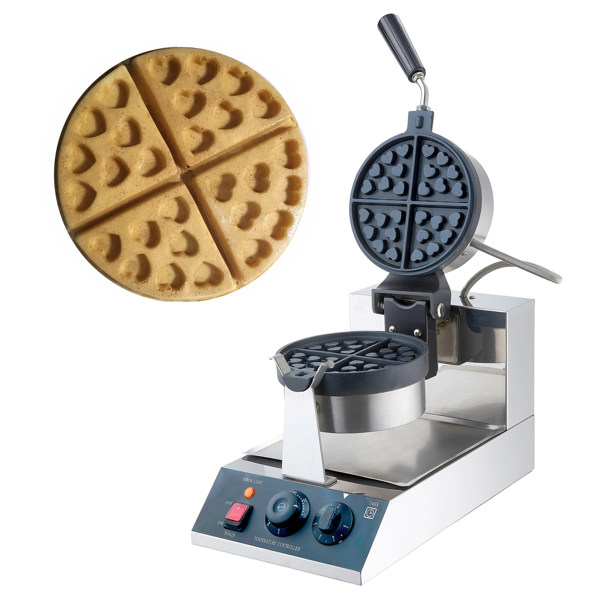 Commerical Single Waffle Making Machine Non-stick Waffle Makers
Commerical Single Waffle Making Machine Non-stick Waffle Makers