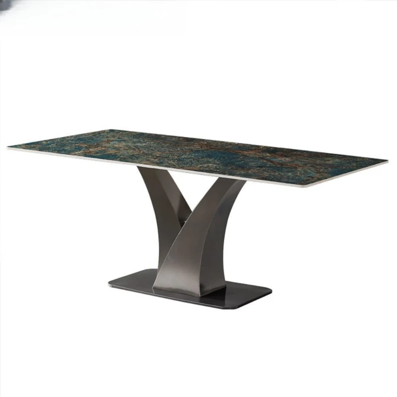 Rock slab dining table and chair combination living room household small apartment Italian minimalist high-end supercrystalline
Rock slab dining table and chair combination living room household small apartment Italian minimalist high-end supercrystalline