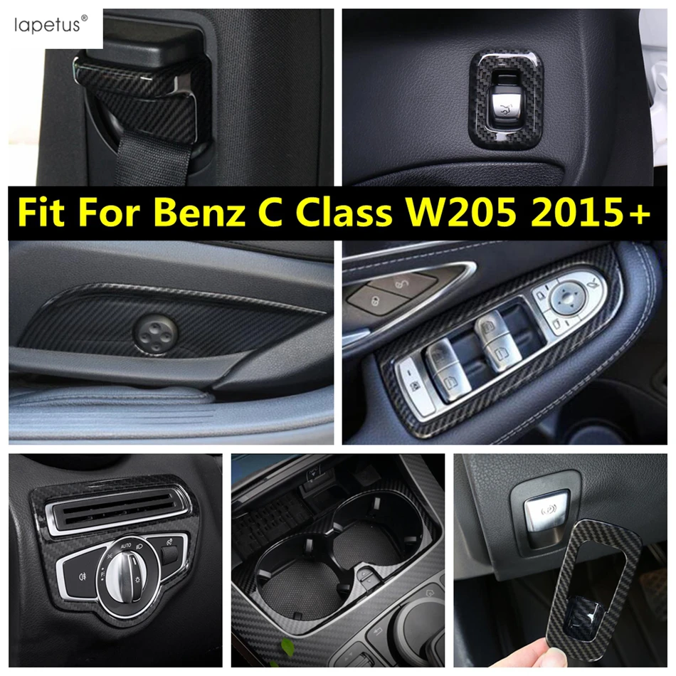 Hand Brake / Water Cup / Head Light / Seat Adjust Panel / Window Lift Cover Trim Accessories For Benz C CLASS W205 2015 - 2020
Hand Brake / Water Cup / Head Light / Seat Adjust Panel / Window Lift Cover Trim Accessories For Benz C CLASS W205 2015 - 2020
