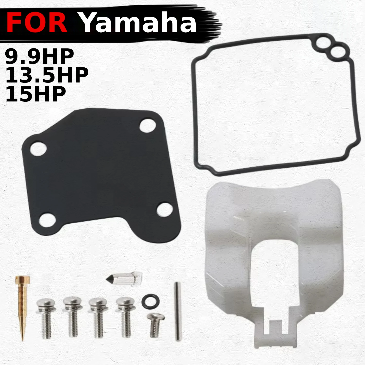 Motorcycle Motor Carburetor Repair Kit For Yamaha 9.9HP 13.5HP 15HP 15F MHS OEM:63V-W0093-00 63V-W0093-01 Accessories
Motorcycle Motor Carburetor Repair Kit For Yamaha 9.9HP 13.5HP 15HP 15F MHS OEM:63V-W0093-00 63V-W0093-01 Accessories