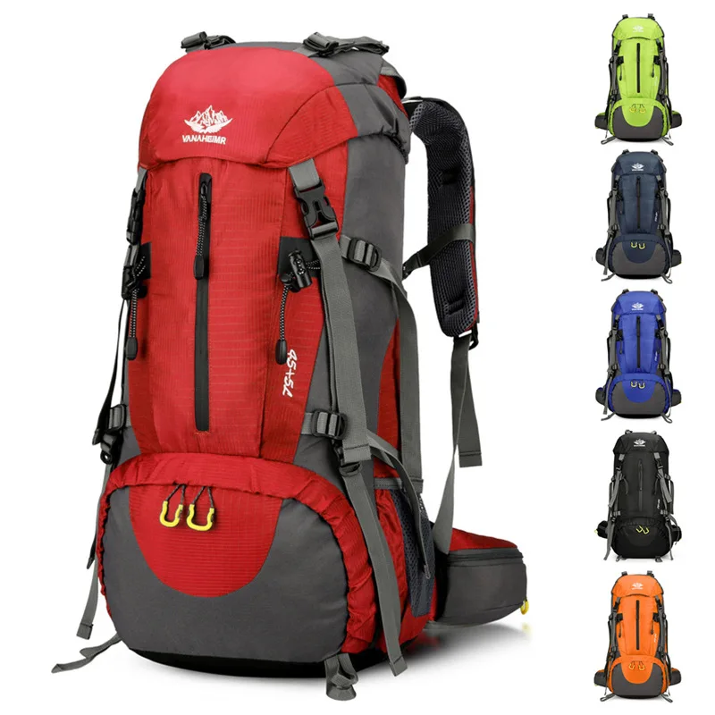 Large Capacity Waterproof Trekking Camping Travel Bag Hiking Backpack With Rain Cover Wear Resistant Climbing Mountaineering Bag
Large Capacity Waterproof Trekking Camping Travel Bag Hiking Backpack With Rain Cover Wear Resistant Climbing Mountaineering Bag