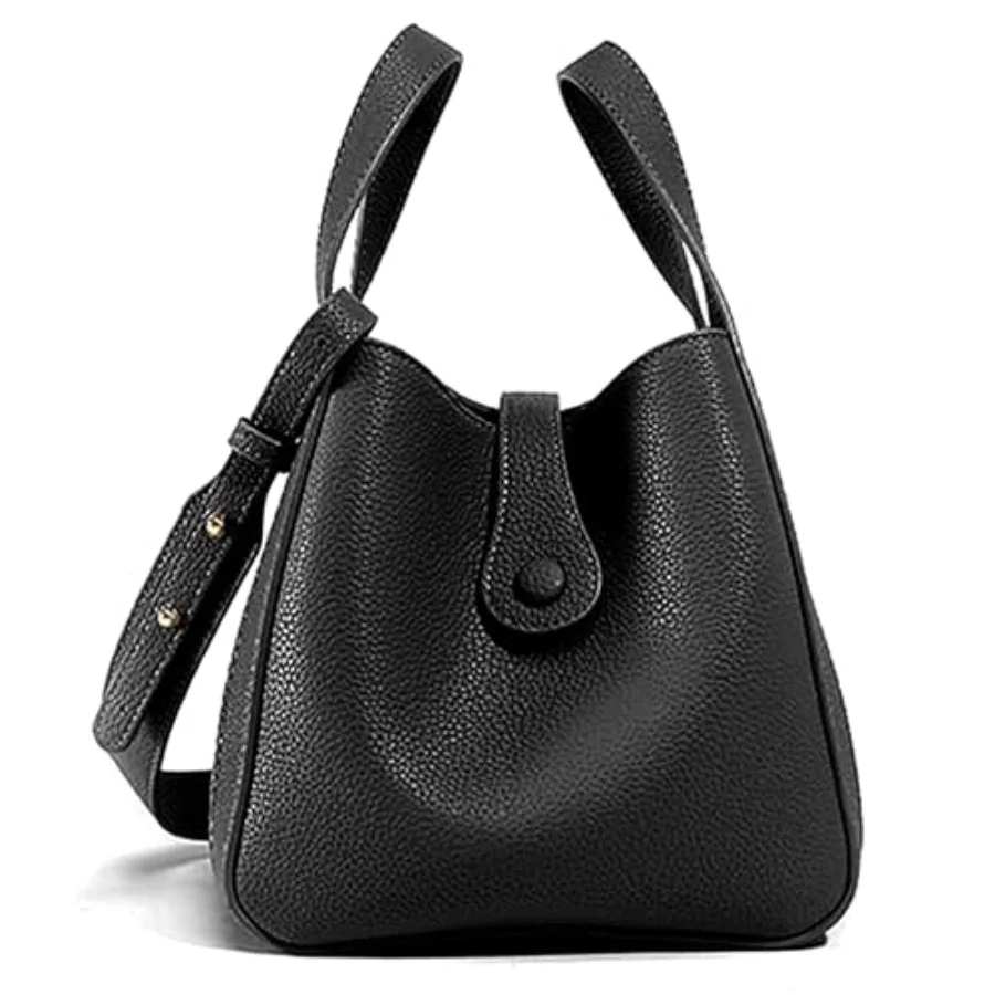 NEWBELLA Women's Bucket Bag - Square Top Handle Satchel with Crossbody Strap Shoulder Bag for Work and Daily Commute
NEWBELLA Women's Bucket Bag - Square Top Handle Satchel with Crossbody Strap Shoulder Bag for Work and Daily Commute