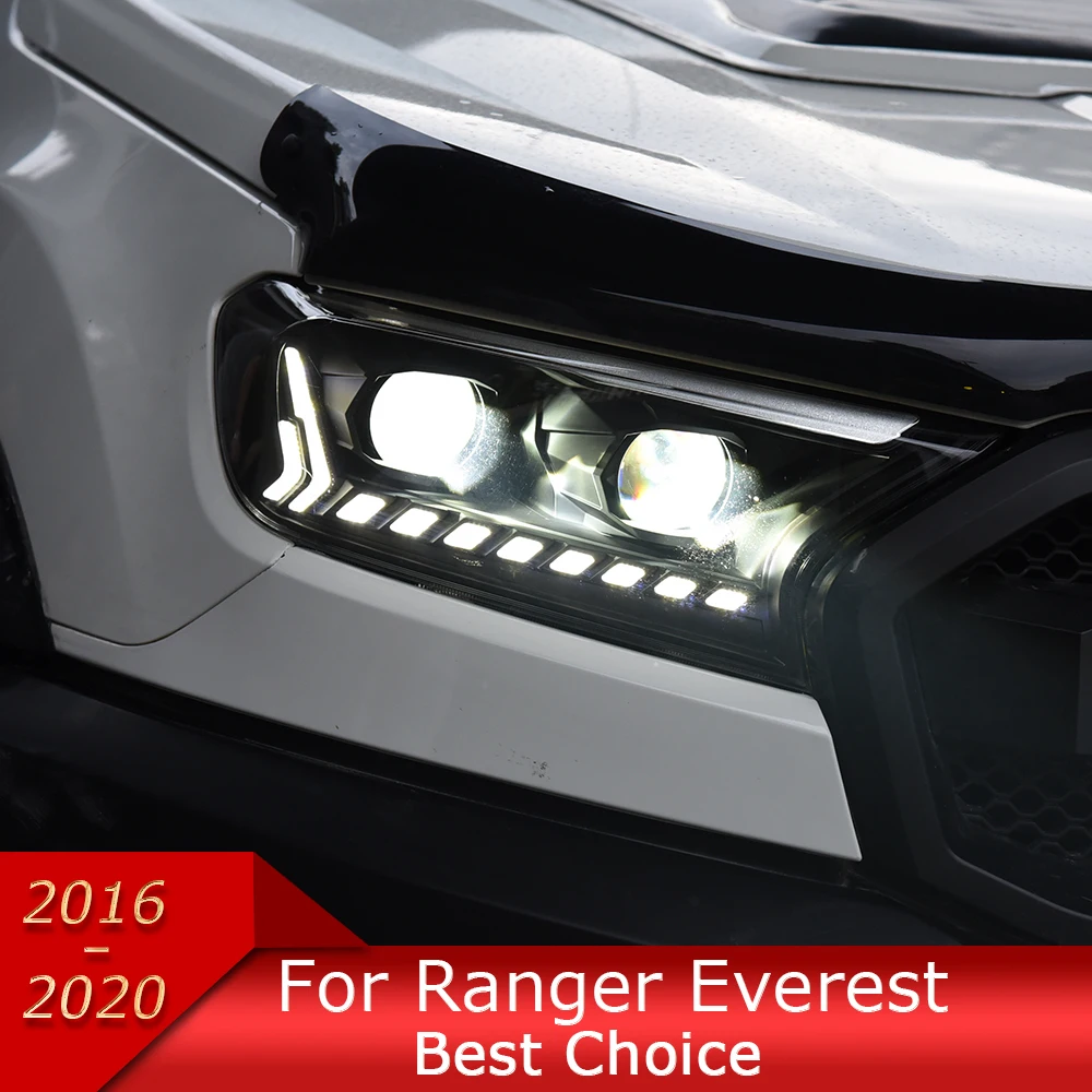 Автомобильные фары для Ranger Everest 2016-2021, лампа проектора с обновленным объективом LHD RHD, аксессуары для динамических сигнальных ламп
Автомобильные фары для Ranger Everest 2016-2021, лампа проектора с обновленным объективом LHD RHD, аксессуары для динамических сигнальных ламп