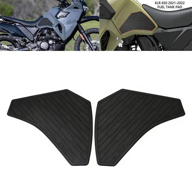 Motorcycle Accessories Fuel Tank Side Traction Pads Anti Slip Rubber Knee Grip Stickers For Kawasaki KLR650 2021-2022
Motorcycle Accessories Fuel Tank Side Traction Pads Anti Slip Rubber Knee Grip Stickers For Kawasaki KLR650 2021-2022