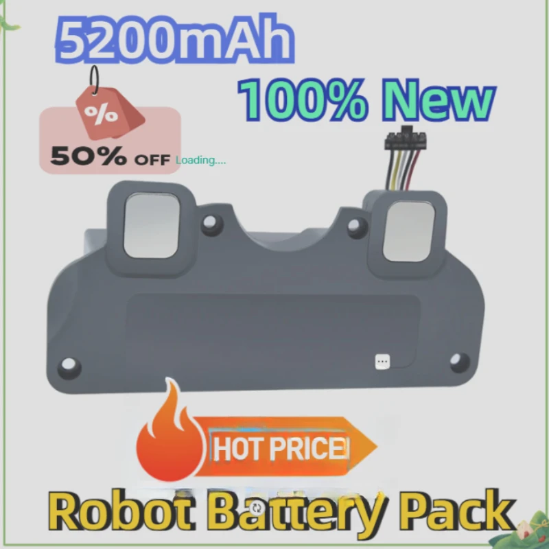 100% New 4090 4490 4690 4590 Mopping Robot Battery Pack Netease Intelligent Manufacturing NIT Model 14.8V 5200mAh
100% New 4090 4490 4690 4590 Mopping Robot Battery Pack Netease Intelligent Manufacturing NIT Model 14.8V 5200mAh