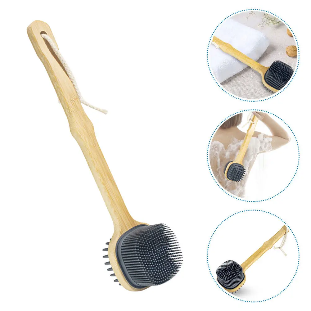 Silicone Bath Scrubber Shower Body Washer Long H Cleaning Bathroom Body Cleaning Back Scrubber Long H Brush Exfoliator
Silicone Bath Scrubber Shower Body Washer Long H Cleaning Bathroom Body Cleaning Back Scrubber Long H Brush Exfoliator