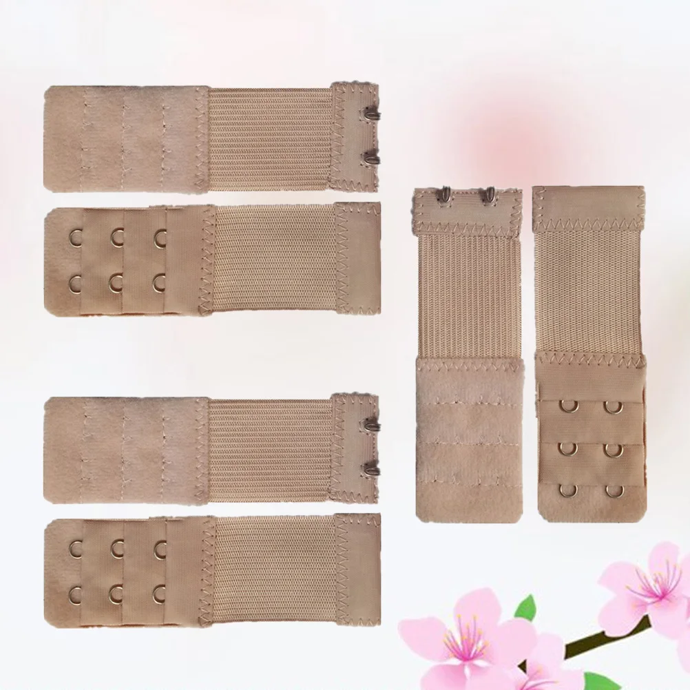 6pcs Women Extenders Elastic Extension Buckle Comfortable Bra Lengthened Strap Apricot 2 Hooks For Pregnancy Breastfeeding
6pcs Women Extenders Elastic Extension Buckle Comfortable Bra Lengthened Strap Apricot 2 Hooks For Pregnancy Breastfeeding