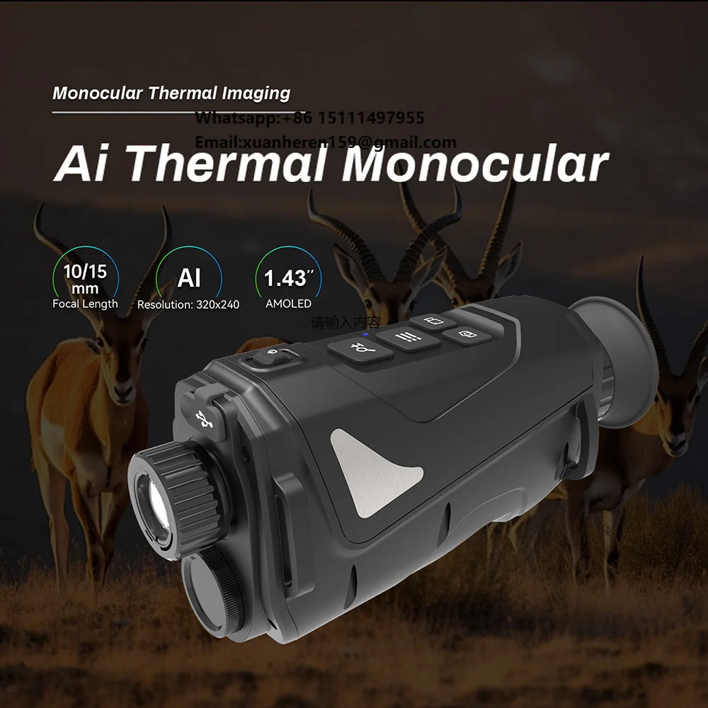 Thermal Vision Monocular Telescopes Night Vision Hunting Thermal Imaging Monocular 256x192 Thermal Imaging Monocular
Thermal Vision Monocular Telescopes Night Vision Hunting Thermal Imaging Monocular 256x192 Thermal Imaging Monocular