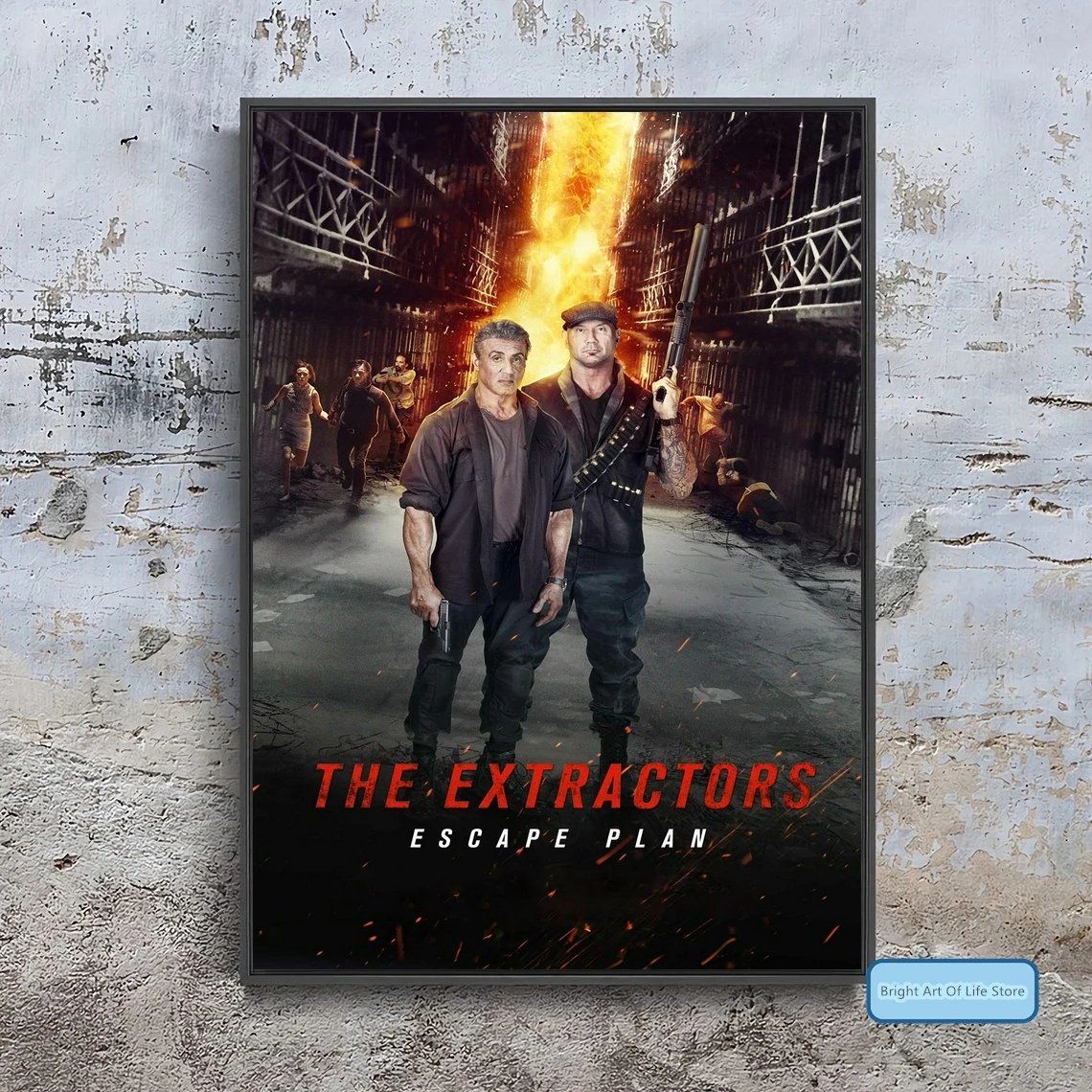 Escape Plan The Extractors (2019) Movie Poster Cover Photo Canvas Print Wall Art Home Decor (Unframed)
Escape Plan The Extractors (2019) Movie Poster Cover Photo Canvas Print Wall Art Home Decor (Unframed)