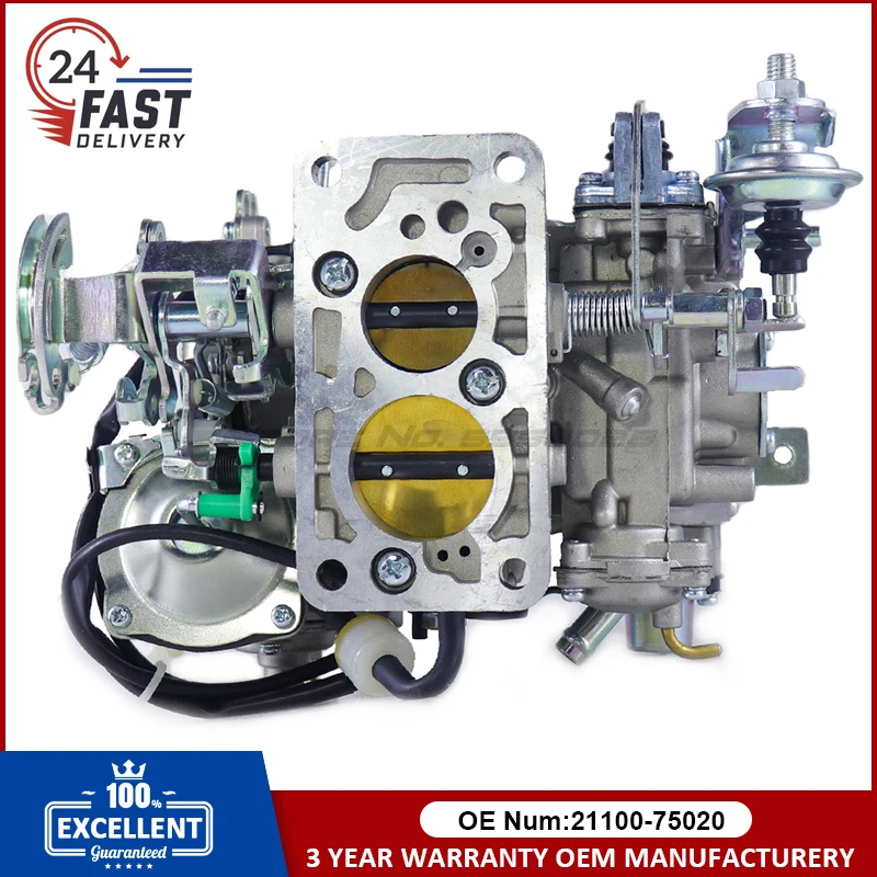 New Carb Carburetor 21100-75020 21100-75021 Fits For Toyota Hiace 1RZ 1993-1998 Carby Assy Car Accessories 2110075020 2110075021
New Carb Carburetor 21100-75020 21100-75021 Fits For Toyota Hiace 1RZ 1993-1998 Carby Assy Car Accessories 2110075020 2110075021