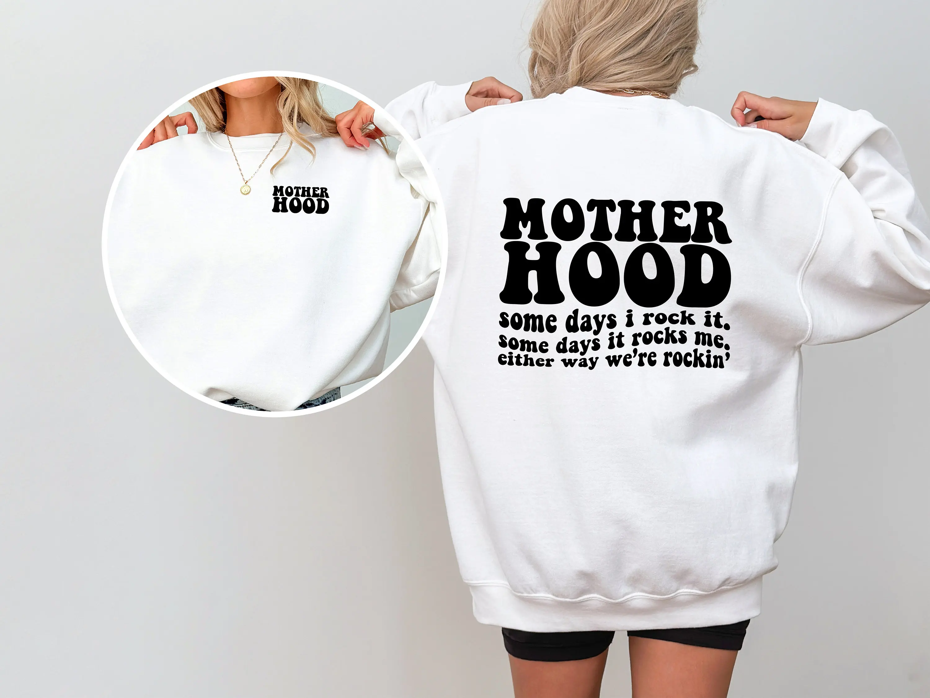 Motherhood Some Day I Rock It Sweatshirt Hoodie Men's and Women's Round Neck Sweatshirts Y2k Tops Autumn Pullover Women Clothing
Motherhood Some Day I Rock It Sweatshirt Hoodie Men's and Women's Round Neck Sweatshirts Y2k Tops Autumn Pullover Women Clothing