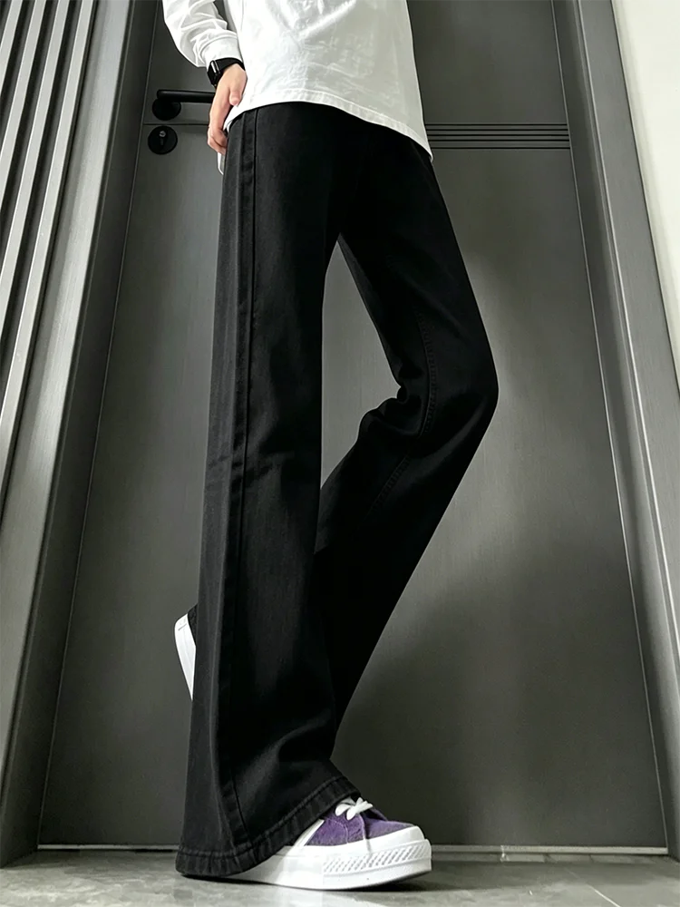 Slim Fit Straight Leg Jeans Men's Summer American High Street Vibe Elastic Black Knife Denim Pants Wear Resistant Not Ea...
Slim Fit Straight Leg Jeans Men's Summer American High Street Vibe Elastic Black Knife Denim Pants Wear Resistant Not Ea...