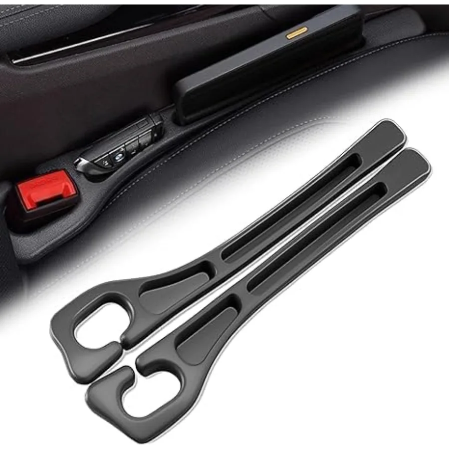 Car Seats Gap Filler Dual-Slot Car Seat Gap Organizer with Belt Slot, Anti-Drop Gap Filler for Cars and SUVs No More Lost Items
Car Seats Gap Filler Dual-Slot Car Seat Gap Organizer with Belt Slot, Anti-Drop Gap Filler for Cars and SUVs No More Lost Items