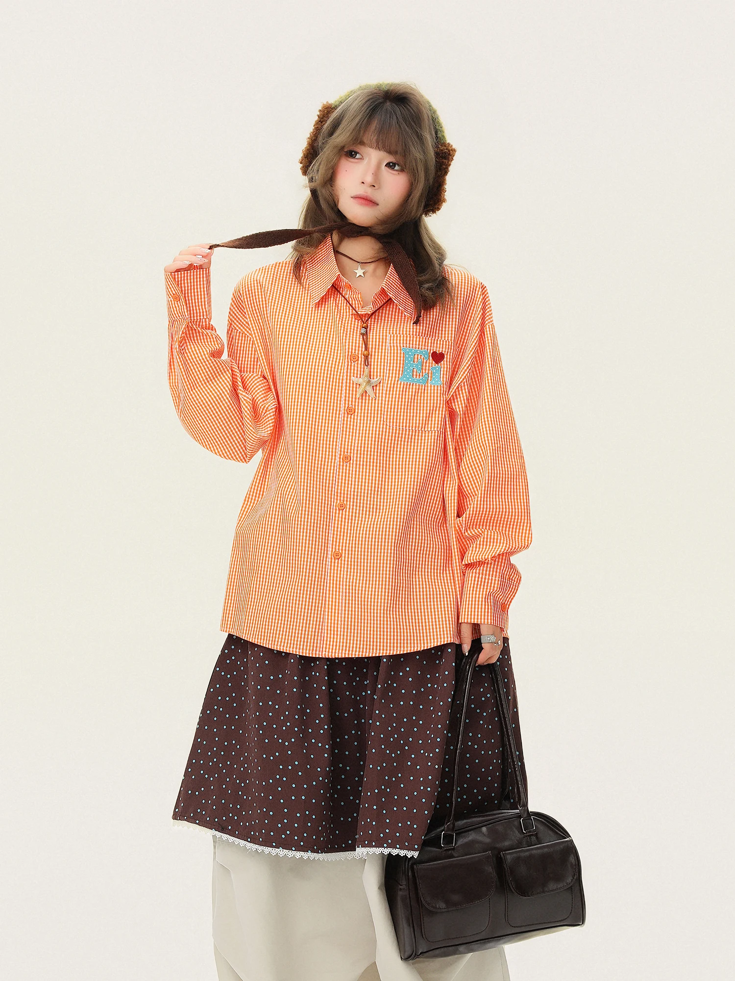 Повседневный женский пуловер свободного кроя с длинными рукавами и вышитым буквенным узором, весенне-осенний сезонный топ с узором Dopane id
Повседневный женский пуловер свободного кроя с длинными рукавами и вышитым буквенным узором, весенне-осенний сезонный топ с узором Dopane id