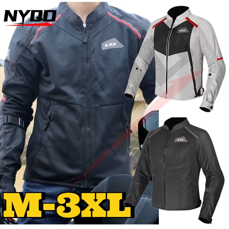 LS2 Unisex Summer Breathable Motorcycle Riding Jacket Protective Motorbike Outerwear for City Commuting & Street Riding
LS2 Unisex Summer Breathable Motorcycle Riding Jacket Protective Motorbike Outerwear for City Commuting & Street Riding