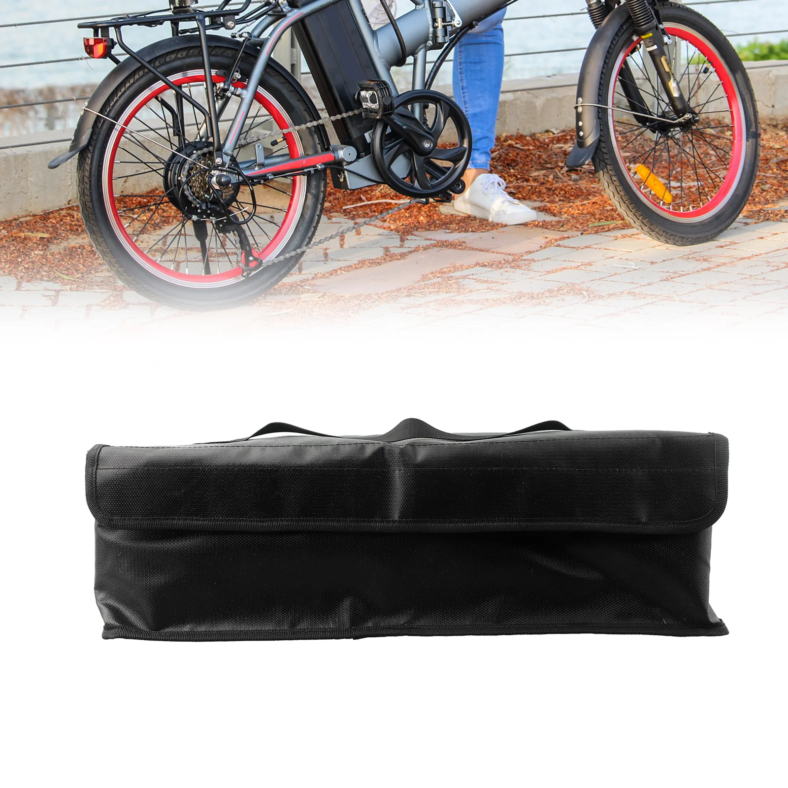 Electric Bike Battery Bag Portable Larger Fireproof Explosion-proof Waterproof Storage Bags For Hailong Lithium Battery Parts
Electric Bike Battery Bag Portable Larger Fireproof Explosion-proof Waterproof Storage Bags For Hailong Lithium Battery Parts