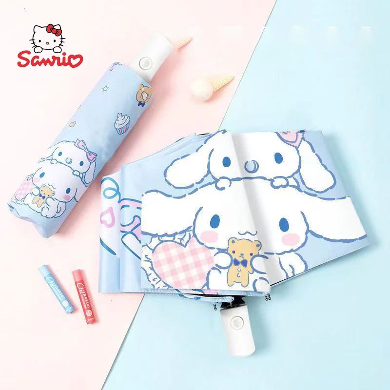 Sanrio Cinnamoroll Зонт Солнцезащитный крем Защита от ультрафиолета SunnyAndRainy Складной автоматический зонт двойного назначения с черным покрытием Бампер Тканевый зонт
Sanrio Cinnamoroll Зонт Солнцезащитный крем Защита от ультрафиолета SunnyAndRainy Складной автоматический зонт двойного назначения с черным покрытием Бампер Тканевый зонт