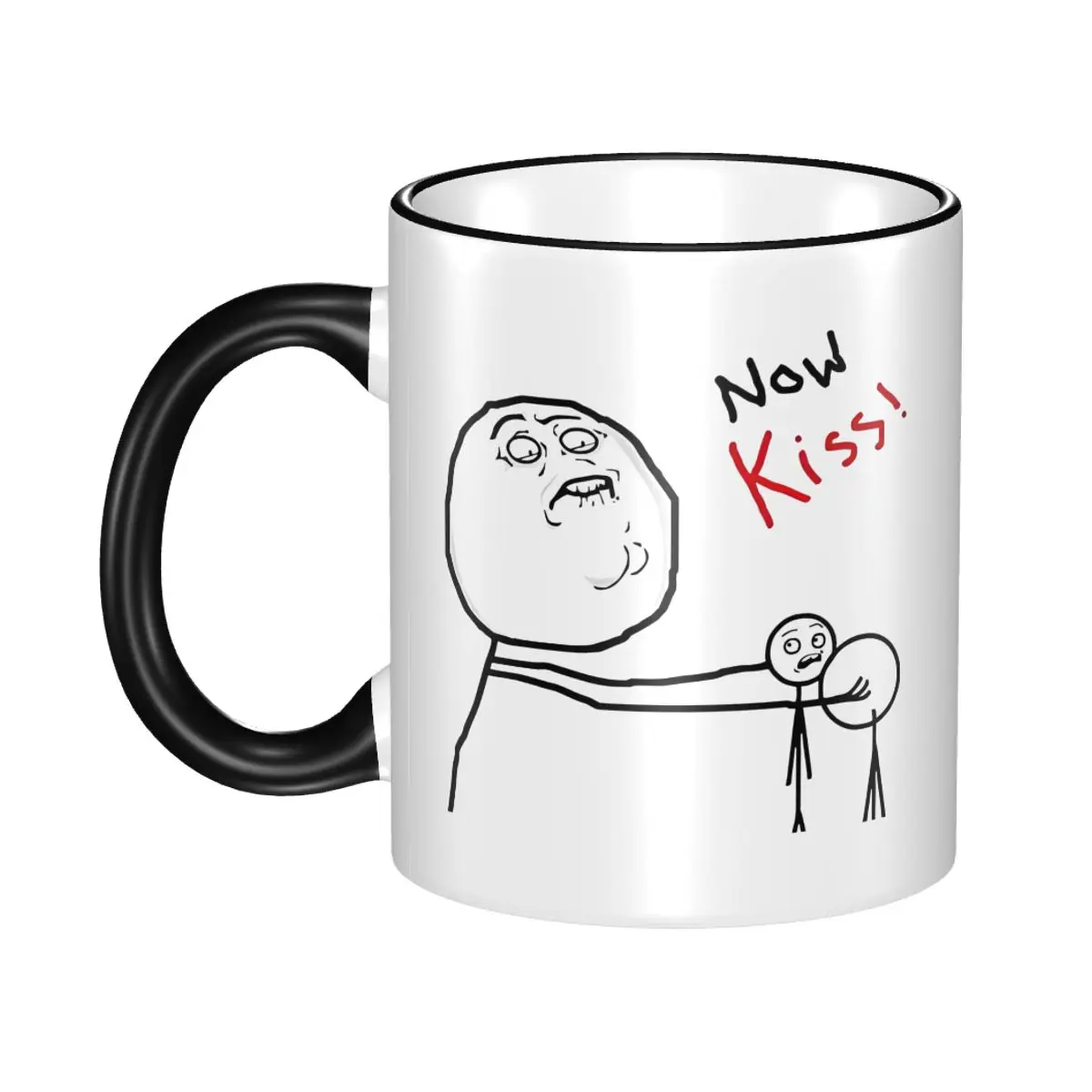 High Quality Now Kiss RAGE COMIC Merch Mug Cute Coffee Cup
High Quality Now Kiss RAGE COMIC Merch Mug Cute Coffee Cup