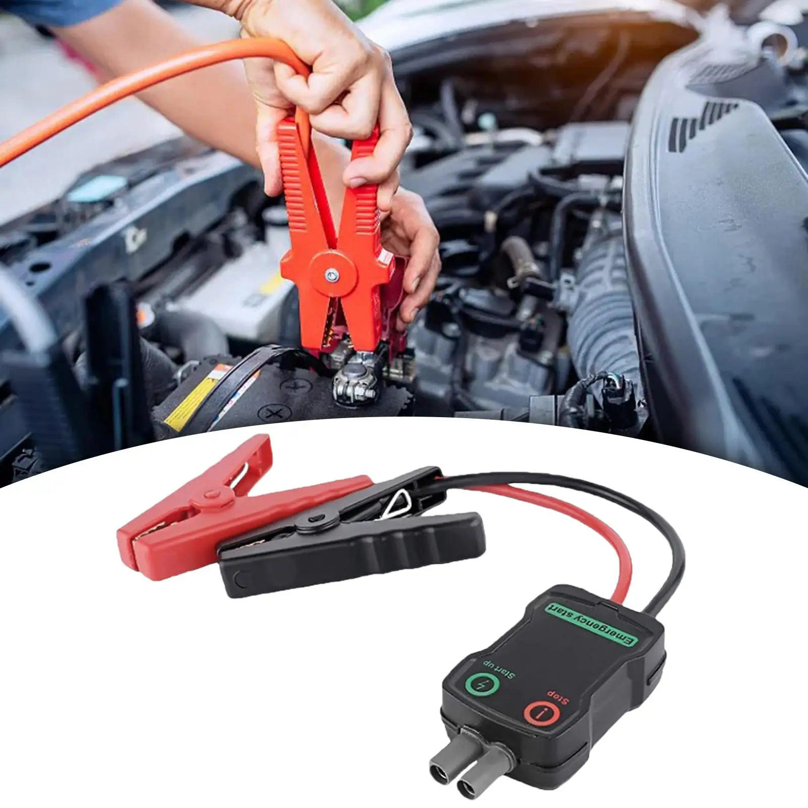 12V Car Jumper Starter Clamps Copper Alligator Clips Emergency Battery Booster Cable for Vehicle Jump Start
12V Car Jumper Starter Clamps Copper Alligator Clips Emergency Battery Booster Cable for Vehicle Jump Start