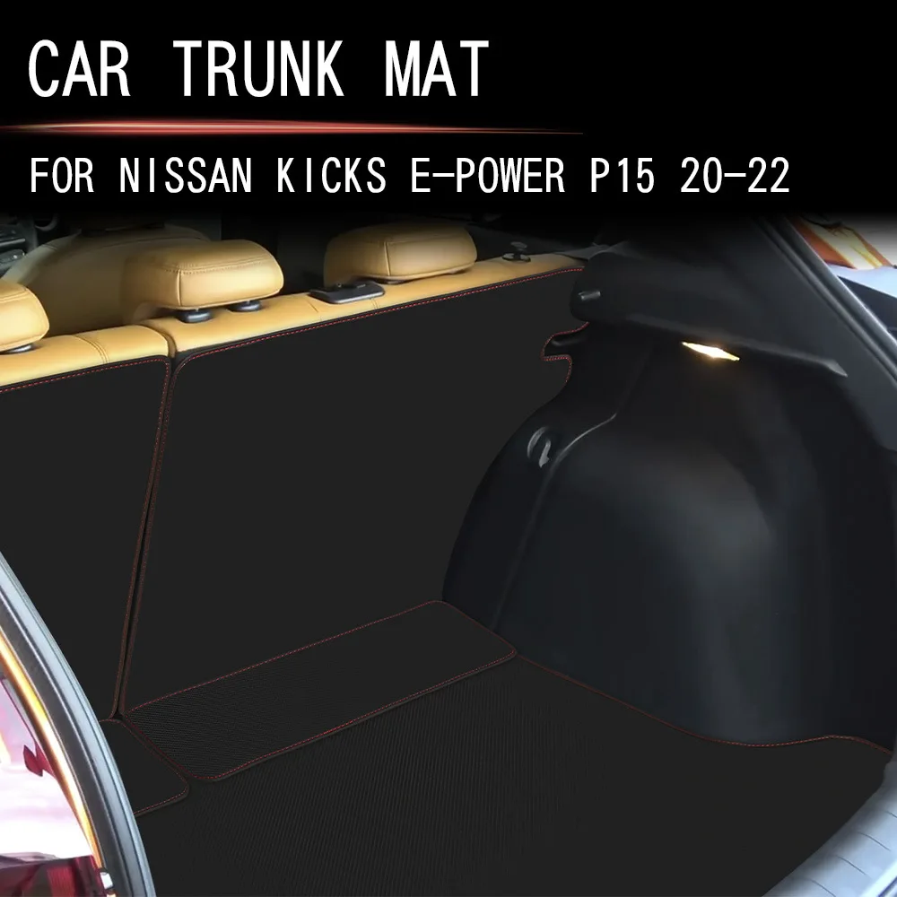 Кожаный коврик в багажник для Nissan Kicks 2025 2026, полностью закрытый специальный коврик для задней двери, защитный коврик для задней двери
Кожаный коврик в багажник для Nissan Kicks 2025 2026, полностью закрытый специальный коврик для задней двери, защитный коврик для задней двери