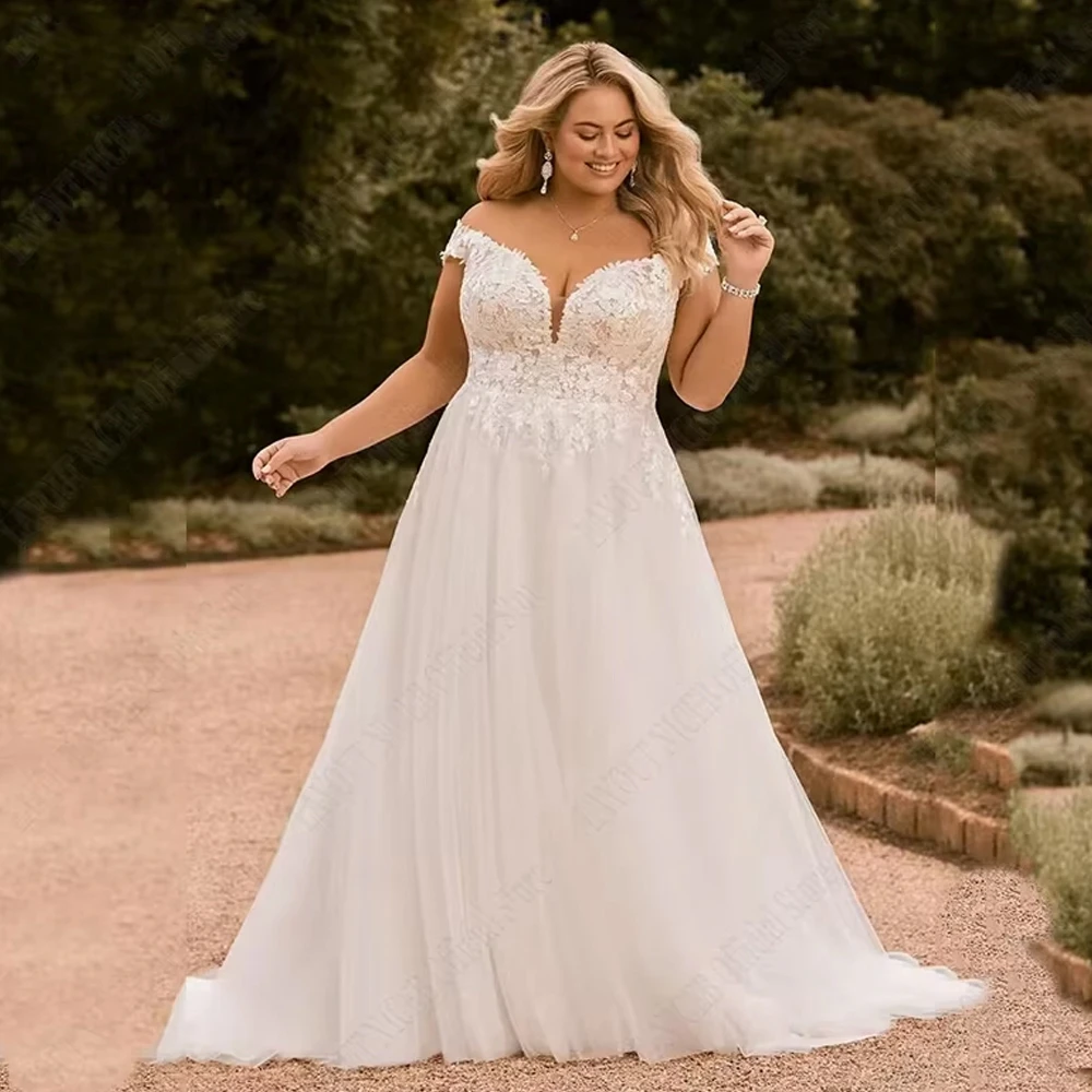 Ivory Strapless Wedding Dresses with Lace Off Shoulder Bridal Gowns for Women 2025 Soft Tulle Court Train Vestido De Novia New
Ivory Strapless Wedding Dresses with Lace Off Shoulder Bridal Gowns for Women 2025 Soft Tulle Court Train Vestido De Novia New