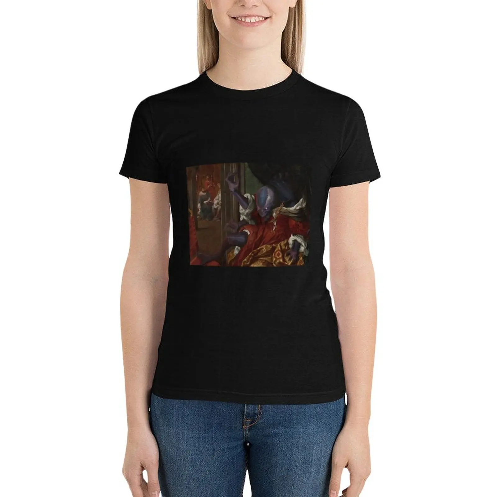 The Prettiest Genestealer T-Shirt anime clothes plus size tops cute tops black t-shirts for Women
The Prettiest Genestealer T-Shirt anime clothes plus size tops cute tops black t-shirts for Women