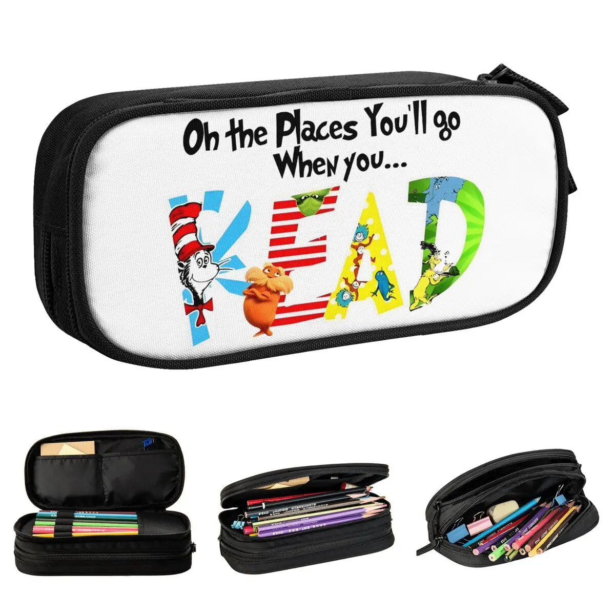Oh The Places You'll Go When You Read National Read Пеналы для чтения День Америка Марта 2 Пенал Ручка для студенческих сумок
Oh The Places You'll Go When You Read National Read Пеналы для чтения День Америка Марта 2 Пенал Ручка для студенческих сумок