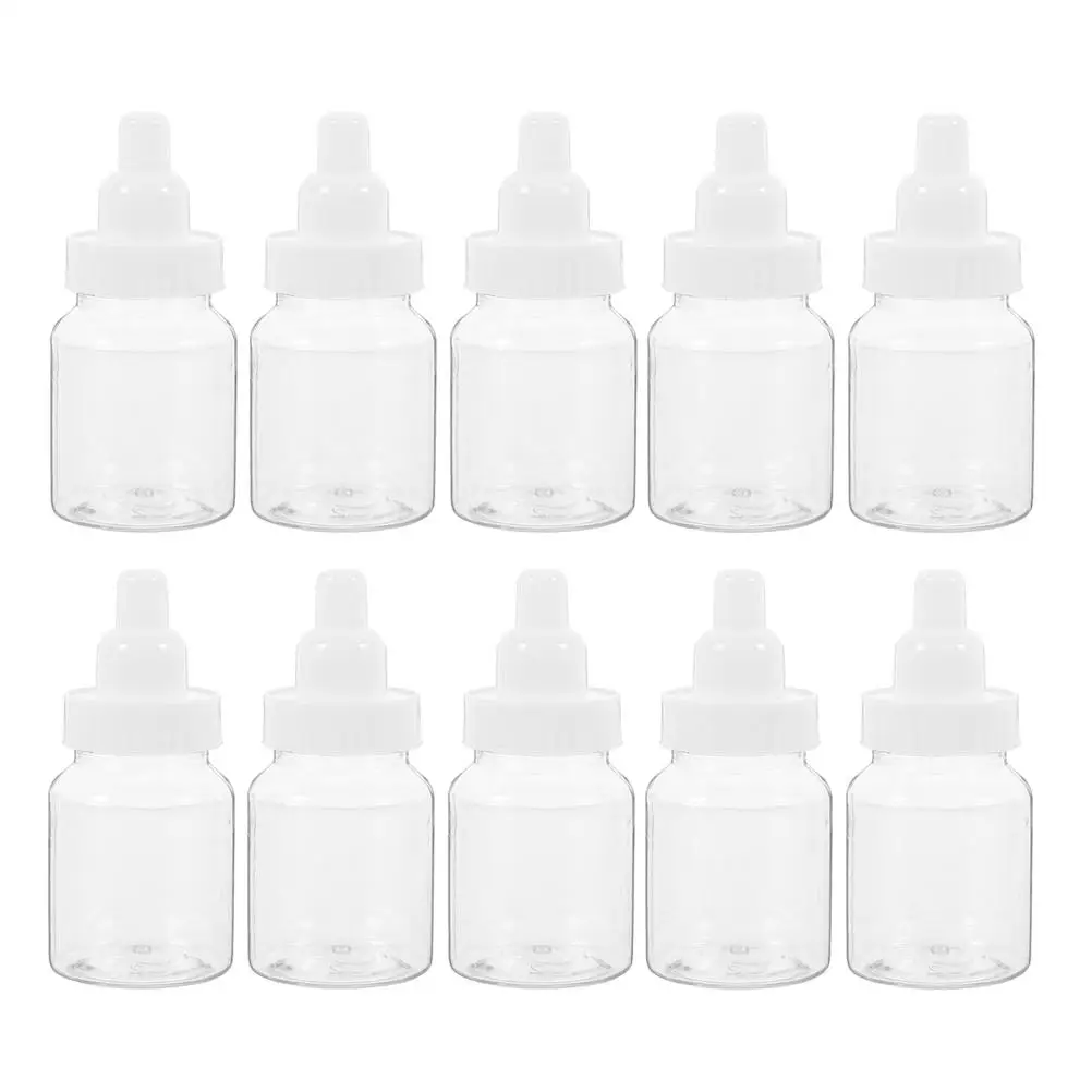 10 Pcs Candy Box Baby Bottles Creative Transparent Design for Baby Shower Party Favors Wedding Decorations Gifts
10 Pcs Candy Box Baby Bottles Creative Transparent Design for Baby Shower Party Favors Wedding Decorations Gifts