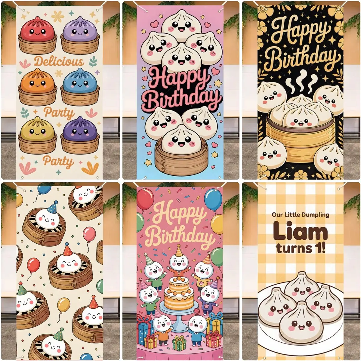 Cartoon Steamed Buns Children Birthday Party Decoration Background Toy Stress Relief Banner Cake Table Baby Shower Gift
Cartoon Steamed Buns Children Birthday Party Decoration Background Toy Stress Relief Banner Cake Table Baby Shower Gift