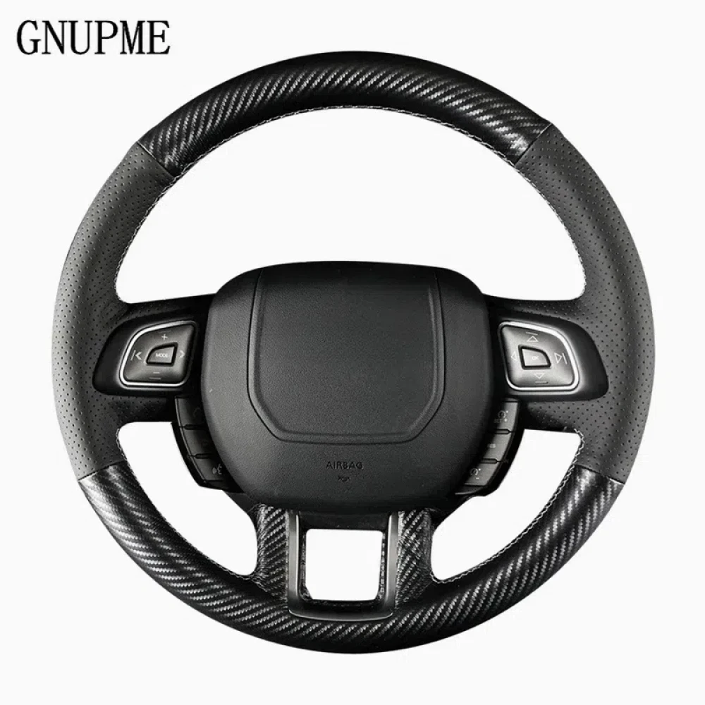 Carbon Fiber Genuine Leather Hand-stitched Black Steering Wheel Cover For Land Rover Range Rover Aurora found 34 Freelander 2
Carbon Fiber Genuine Leather Hand-stitched Black Steering Wheel Cover For Land Rover Range Rover Aurora found 34 Freelander 2