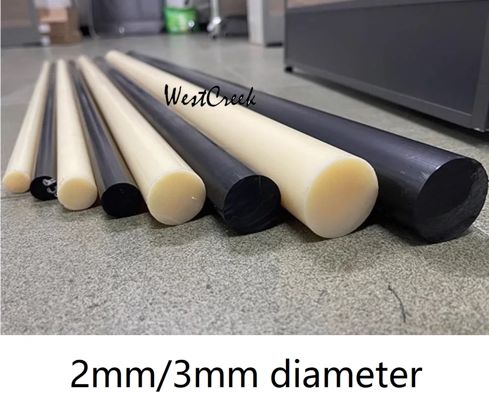 WESTCREEK 10pcs 2 dia. Beige ABS bar black Acrylonitrile rod Acrylonitrile Butadiene Styrene stick Hard engineering plastic rod
WESTCREEK 10pcs 2 dia. Beige ABS bar black Acrylonitrile rod Acrylonitrile Butadiene Styrene stick Hard engineering plastic rod