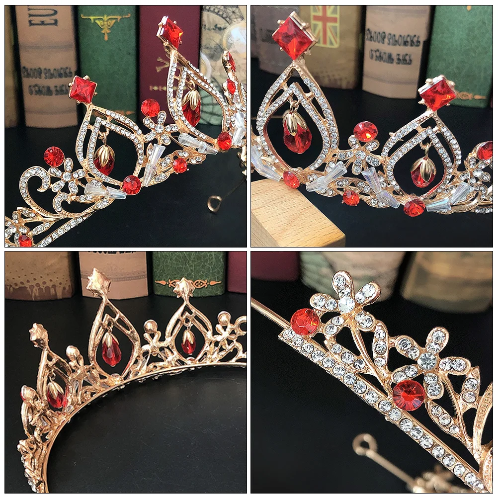Children Crown Headb s for Girls Birthday Party Headdress Princess Alloy Red Kids Lightweight Comfortable Halloween Prom
Children Crown Headb s for Girls Birthday Party Headdress Princess Alloy Red Kids Lightweight Comfortable Halloween Prom
