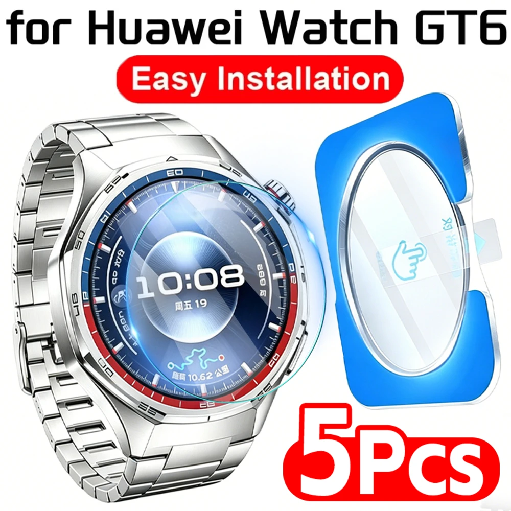 5-1pcs Tempered Glass for Huawei Watch GT6 Pro 41mm 46mm Screen Protectors Auto-alignment Install Kit HD Glass Protective Films
5-1pcs Tempered Glass for Huawei Watch GT6 Pro 41mm 46mm Screen Protectors Auto-alignment Install Kit HD Glass Protective Films