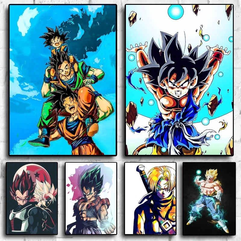 Bandai Canvas Painting Japanese Anime Dragon Ball Torankusu Vegeta Poster Mural Decoration Picture Wall Art Kids Bedroom Decor
Bandai Canvas Painting Japanese Anime Dragon Ball Torankusu Vegeta Poster Mural Decoration Picture Wall Art Kids Bedroom Decor