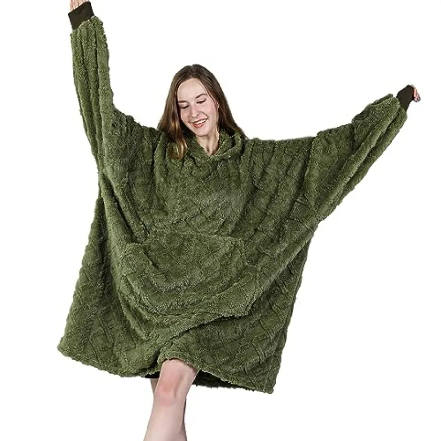 Microfiber Wearable Blanket, Oversized Light Wearable Blanket Hoodie for s, Cozy Soft Warm Plush Hooded Blanket Gifts for Women
Microfiber Wearable Blanket, Oversized Light Wearable Blanket Hoodie for s, Cozy Soft Warm Plush Hooded Blanket Gifts for Women