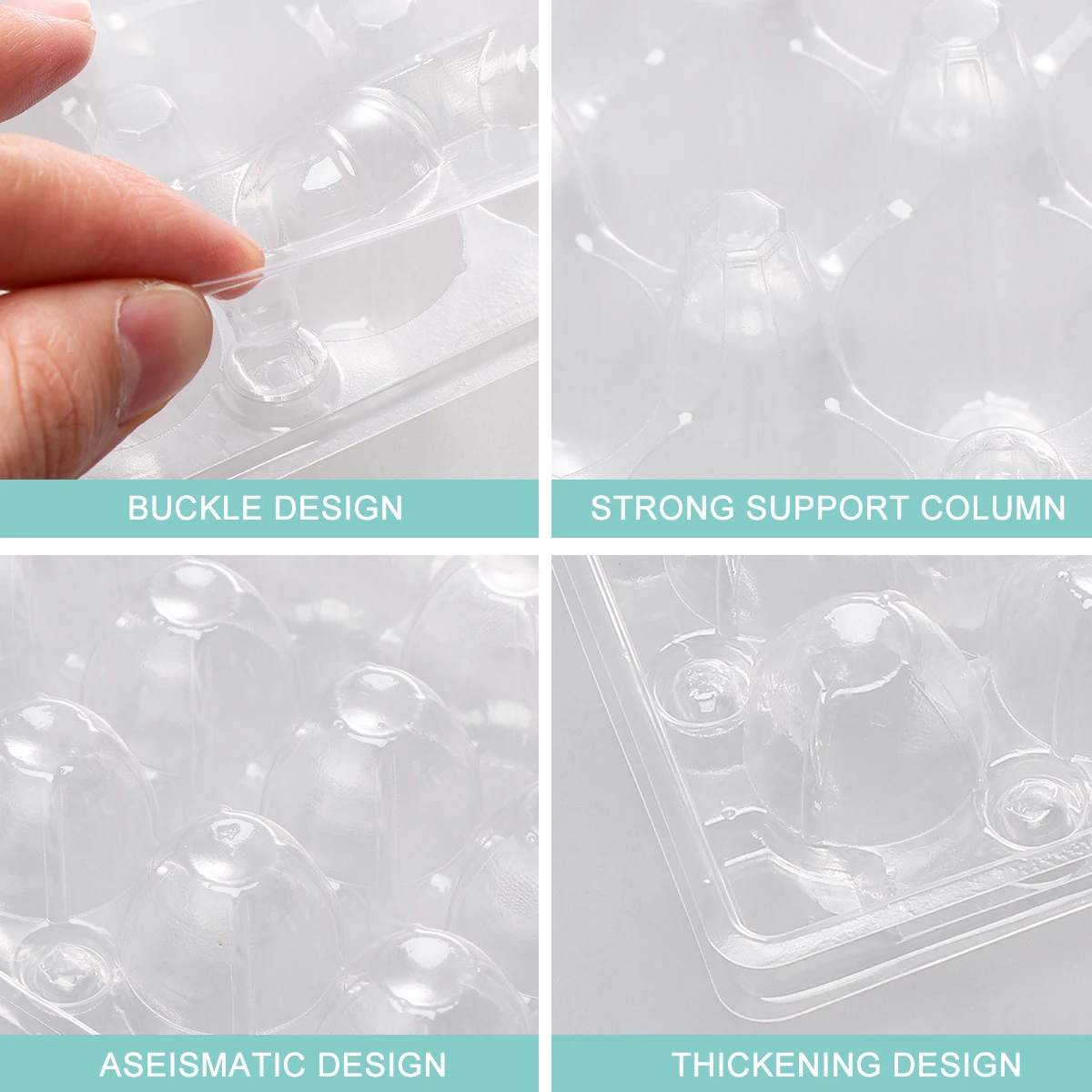50pcs Quail Storage Box Disposable Container Transparent Large Capacity Storage Box For Quail Egg Carton Carriage Home Daily Use
50pcs Quail Storage Box Disposable Container Transparent Large Capacity Storage Box For Quail Egg Carton Carriage Home Daily Use