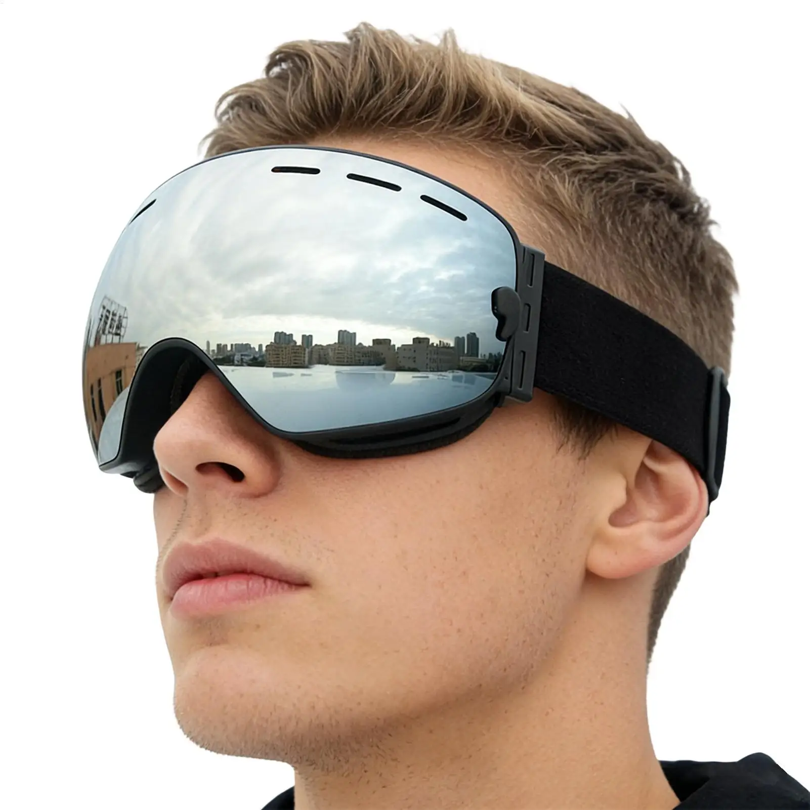 Anti-Fog Ski Goggles With UV Protection Winter Snow Sport Glasses For Men Women Cycling Motorcycling Outdoor Skiing Snowboarding
Anti-Fog Ski Goggles With UV Protection Winter Snow Sport Glasses For Men Women Cycling Motorcycling Outdoor Skiing Snowboarding