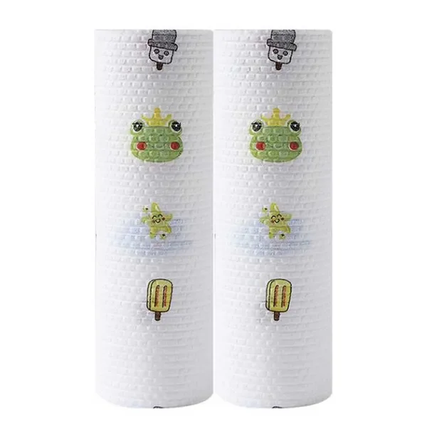 2 Rolls Kitchen Paper Towels Disposable Dish Cloths Cleaning Towel Kitchen Tissue Paper, Frog
2 Rolls Kitchen Paper Towels Disposable Dish Cloths Cleaning Towel Kitchen Tissue Paper, Frog