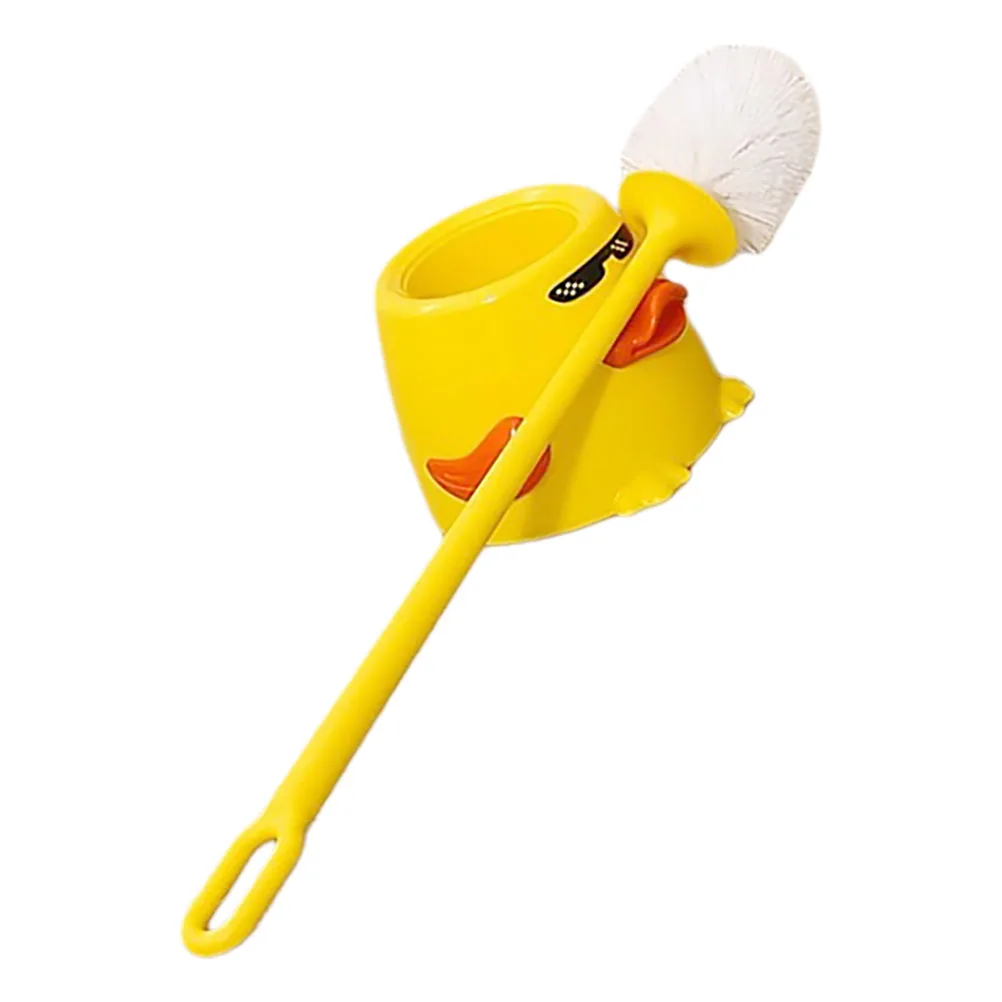 Little Yellow Duck Toilet Brush Bowl Scrubber Tool Soft Bristles Long Handle Bathroom CleaningAccessory Retro Stand
Little Yellow Duck Toilet Brush Bowl Scrubber Tool Soft Bristles Long Handle Bathroom CleaningAccessory Retro Stand