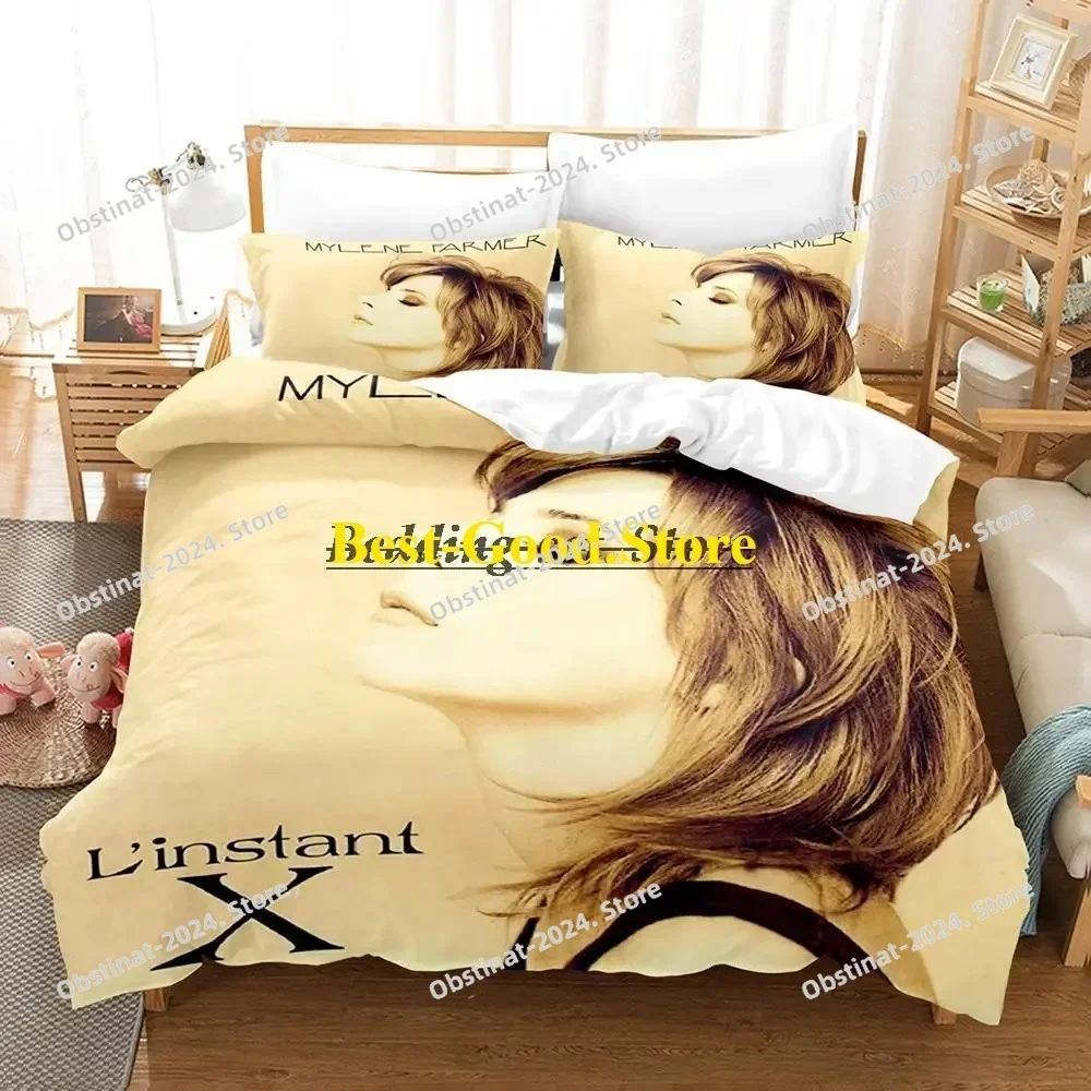 2023 Top Mylene Farmer Bedding Set Printed single Comforter Quilt Bed Cover Duvet Cover Pillow Case 3 Pieces Set Kids Adult Size
2023 Top Mylene Farmer Bedding Set Printed single Comforter Quilt Bed Cover Duvet Cover Pillow Case 3 Pieces Set Kids Adult Size