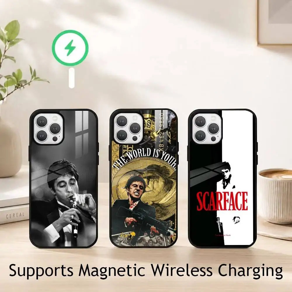 Movie Scarface Tony Montana Phone Case For iPhone17,16,15,14,13,12,11 Plus,Pro Supports Magnetic Wireless Charging
Movie Scarface Tony Montana Phone Case For iPhone17,16,15,14,13,12,11 Plus,Pro Supports Magnetic Wireless Charging
