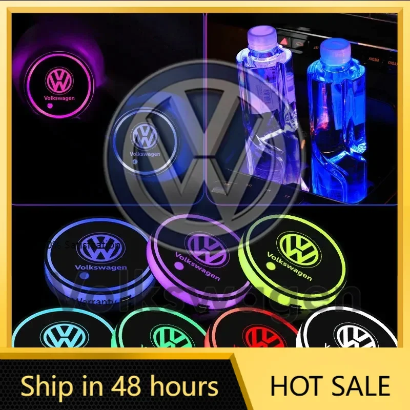 Styling Mouldings For VW VOLKSWAGEN New 2PCS Volkswagen 7-Colors Ambient Light Car Water Coaster For VW Golf 6 7 MK4 TSI TDI Mag
Styling Mouldings For VW VOLKSWAGEN New 2PCS Volkswagen 7-Colors Ambient Light Car Water Coaster For VW Golf 6 7 MK4 TSI TDI Mag