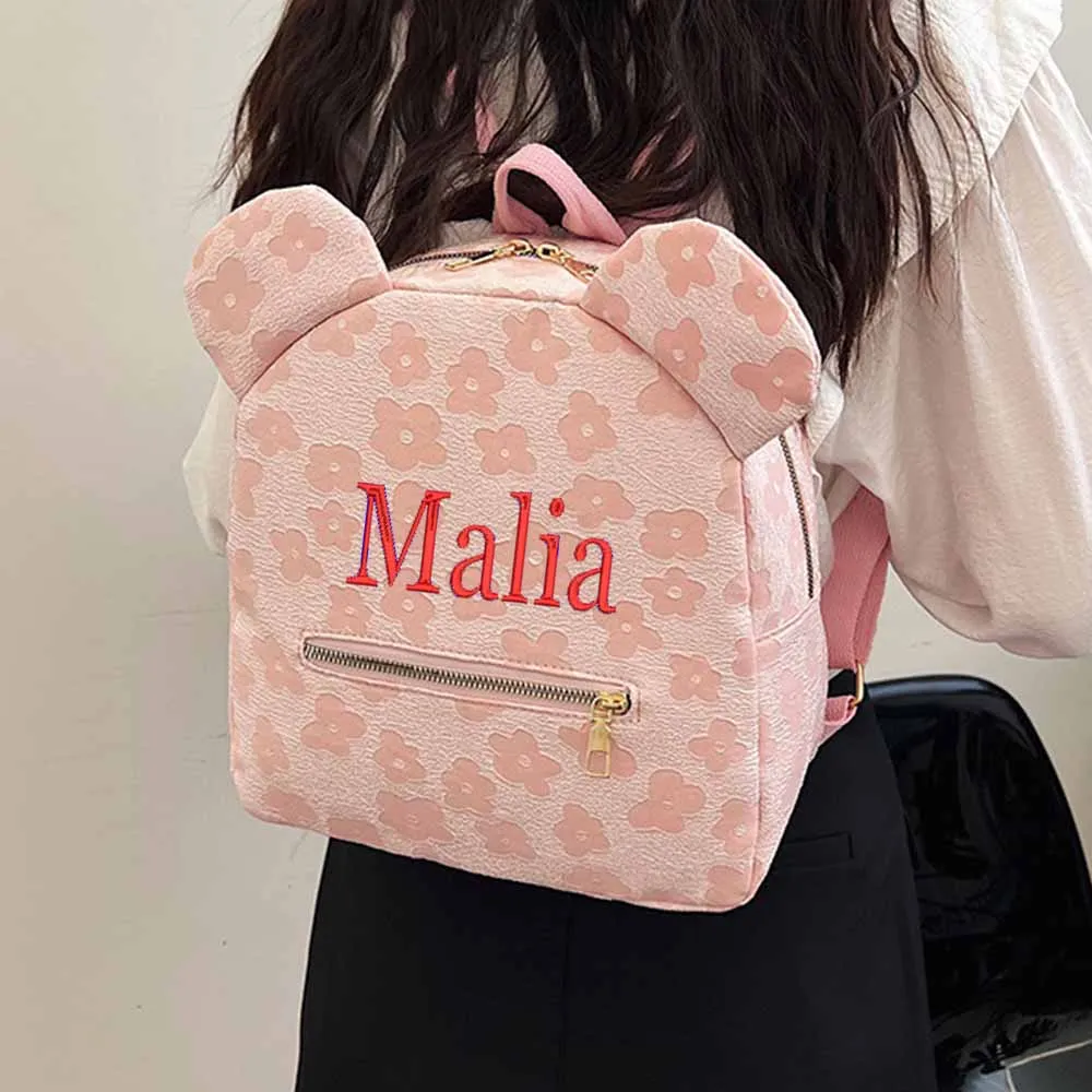 Personalized Oxford Cloth Backpack, Embroidered Cute Cartoon Backpack, Teddy Bear Backpack, Kindergarten Student School Gift Bag
Personalized Oxford Cloth Backpack, Embroidered Cute Cartoon Backpack, Teddy Bear Backpack, Kindergarten Student School Gift Bag